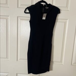 Helmut Lang Midnight Blue Mini Dress
